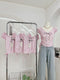 Women V-Neck Side Ruched Tops